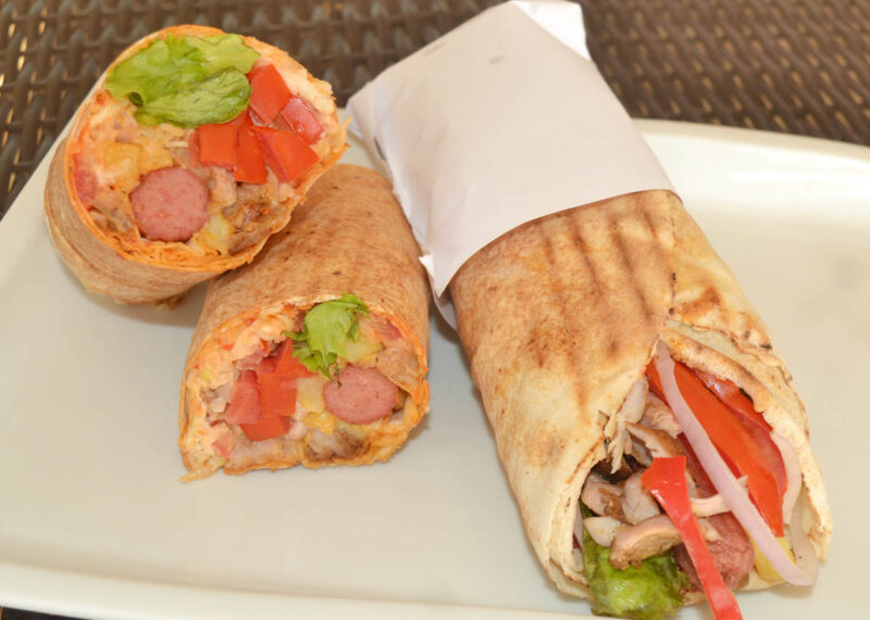 SHAWARMA & DOUBLE HOTDOG